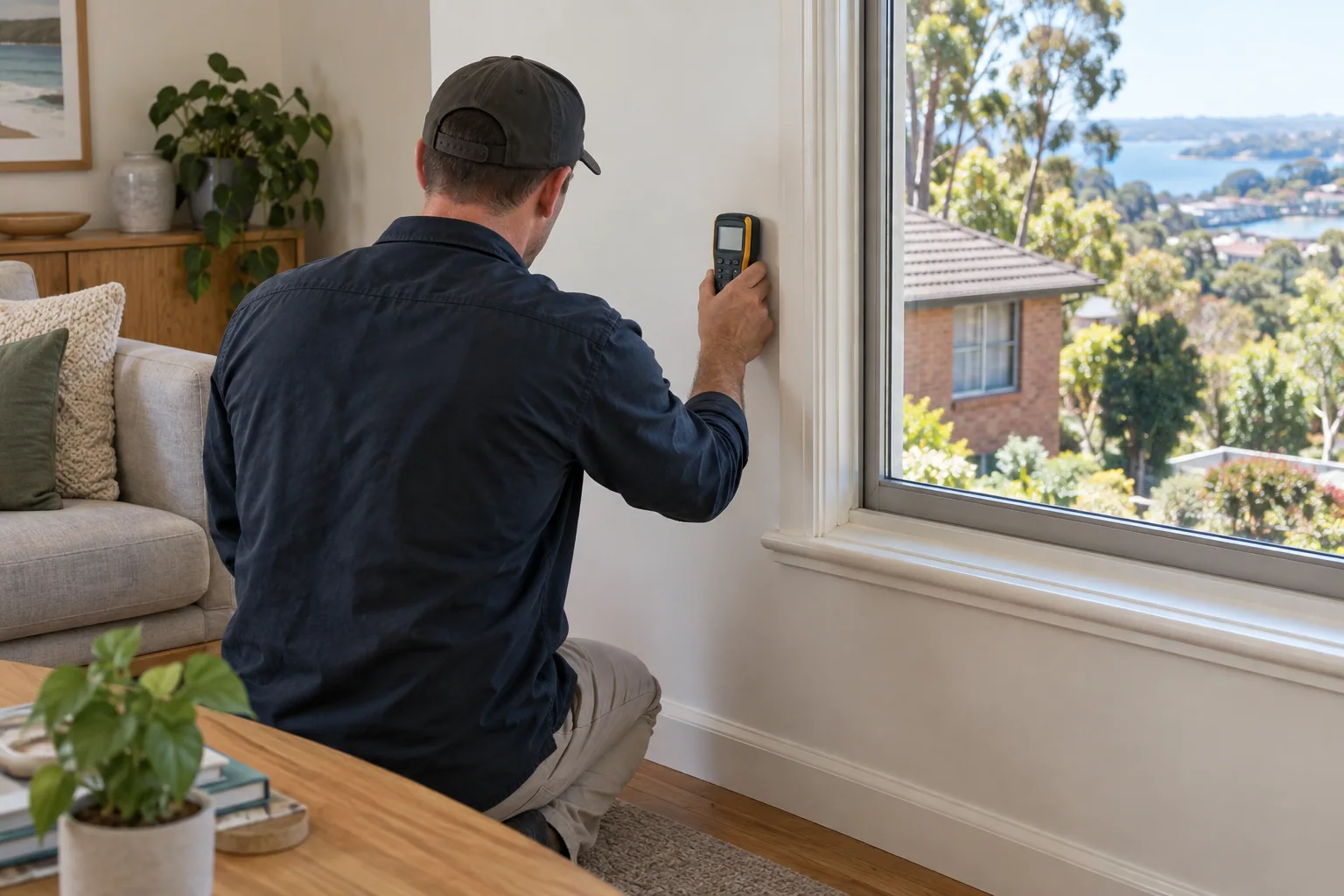 Illustrative moisture inspection setting in Sydney